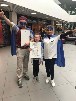 Event Neil Thomson Caricaturist Scotland