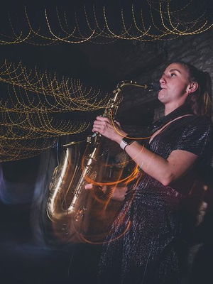 Event SaxoBeat Unique DJ Live Sax & Percussion Duo Durham