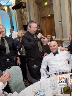 Event Totally Spontaneous Singing Waiter Hertfordshire