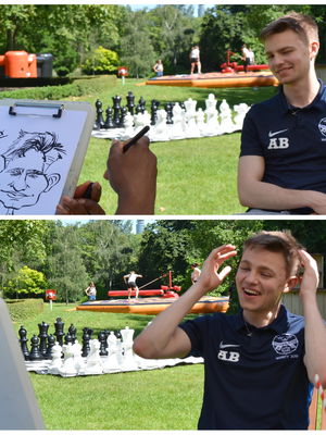 Event Draw A Crowd Caricatures Caricaturist London