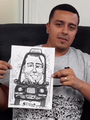 Event Francesco Caricatures Caricaturist London