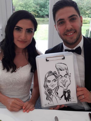 Event Draw A Crowd Caricatures Caricaturist London