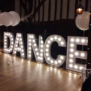 Let There Be Light Light Up Letters  