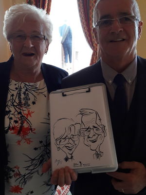 Event Draw A Crowd Caricatures Caricaturist London