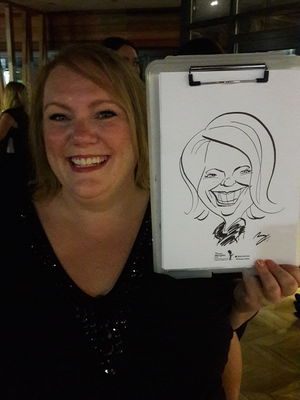 Event Draw A Crowd Caricatures Caricaturist London