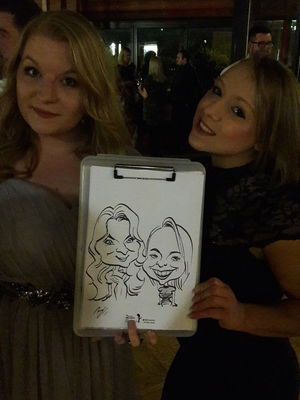 Event Draw A Crowd Caricatures Caricaturist London