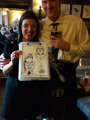 Event Draw A Crowd Caricatures Caricaturist London