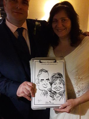 Event Draw A Crowd Caricatures Caricaturist London