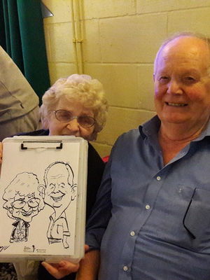 Event Draw A Crowd Caricatures Caricaturist London