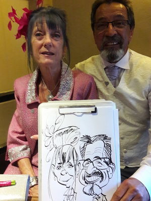 Event Draw A Crowd Caricatures Caricaturist London