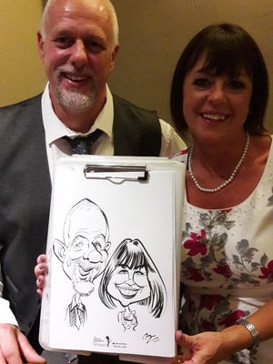 Event Draw A Crowd Caricatures Caricaturist London