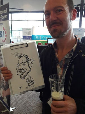 Event Draw A Crowd Caricatures Caricaturist London