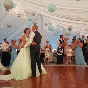 Becki S booked Live Wires for their wedding in Staffordshire Live Wires Function Band Review Wedding Staffordshire