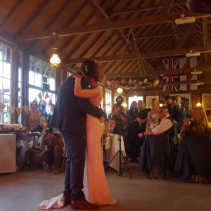 Alastair D booked Live Wires for their wedding in West Midlands Live Wires Function Band Review Wedding West Midlands