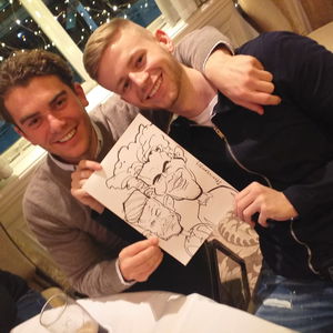 John Spencer Caricaturist Private Party Merseyside