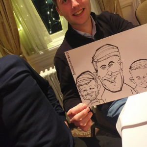 John Spencer Caricaturist Review Private Party Merseyside