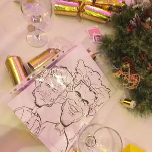 John Spencer Caricaturist Private Party Merseyside