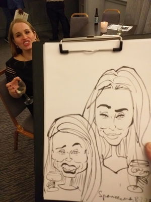Event John Spencer Caricaturist Lancashire