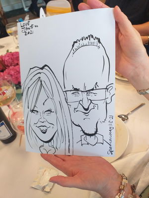 Event John Spencer Caricaturist Lancashire