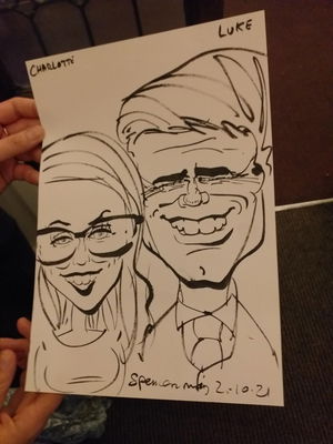 Event John Spencer Caricaturist Lancashire