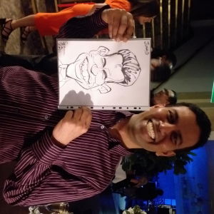 John Spencer Caricaturist Review Private Party West Yorkshire
