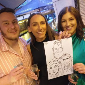 John Spencer Caricaturist Review Corporate Event Manchester