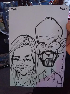 Event John Spencer Caricaturist Lancashire