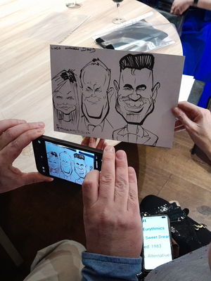 Event John Spencer Caricaturist Lancashire