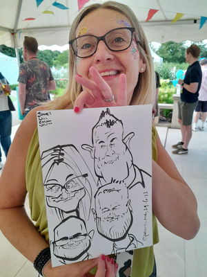 Event John Spencer Caricaturist Lancashire