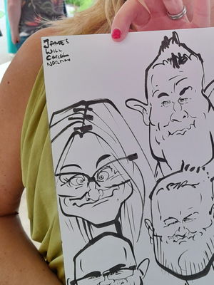 Event John Spencer Caricaturist Lancashire