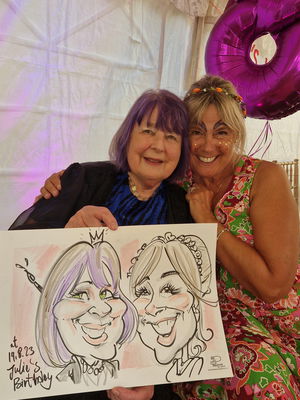Event Francesco Caricatures Caricaturist London