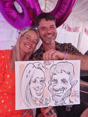 Event Francesco Caricatures Caricaturist London