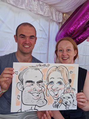 Event Francesco Caricatures Caricaturist London