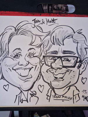 Event Francesco Caricatures Caricaturist London