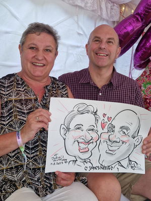 Event Francesco Caricatures Caricaturist London