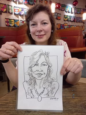 Event Chris Caricatures Caricaturist London