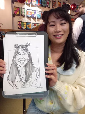 Event Chris Caricatures Caricaturist London