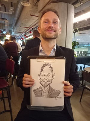 Event Chris Caricatures Caricaturist London
