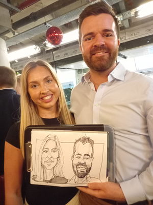 Event Chris Caricatures Caricaturist London