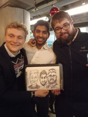 Event Chris Caricatures Caricaturist London