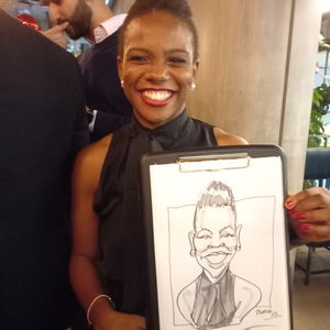 Chris Caricatures Caricaturist Corporate Event London