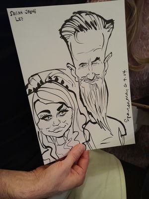 Event John Spencer Caricaturist Lancashire