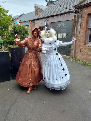 Event Magical Living Statues Street Performer Dunbar, East Lothian