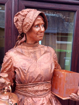 Event Magical Living Statues Street Performer Dunbar, East Lothian