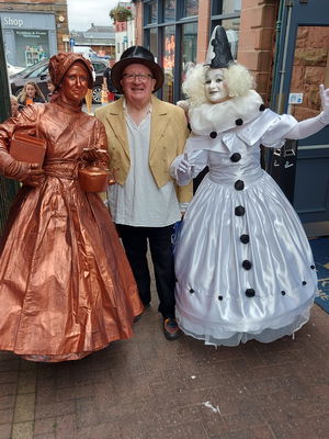 Event Magical Living Statues Street Performer Dunbar, East Lothian