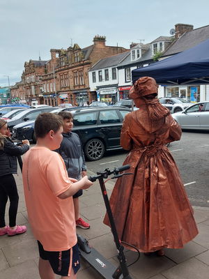Event Magical Living Statues Street Performer Dunbar, East Lothian