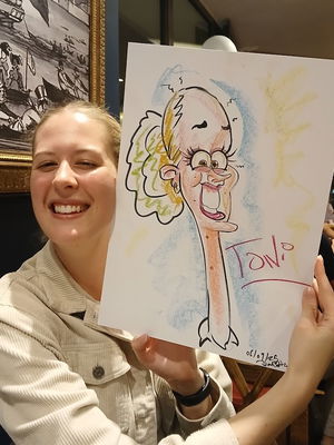 Event Daniel Draws Caricaturist London