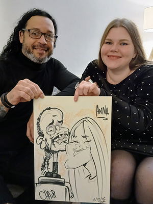 Event Daniel Draws Caricaturist London