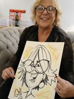 Event Daniel Draws Caricaturist London