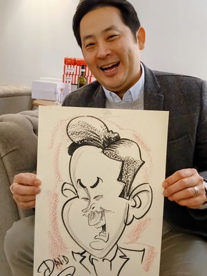 Event Daniel Draws Caricaturist London